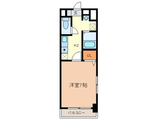 ボヌ－ル新栄の物件間取画像